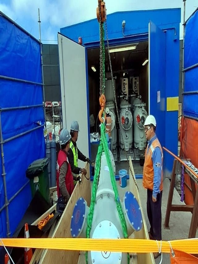 Instalación de equipos de alta tensión — Mina CMP Copiapó, Innovatech